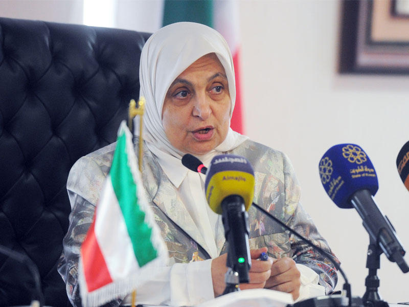 وزيرة الشؤون الاجتماعية والعمل وزيرة الدولة للشؤون الاقتصادية، هند الصبيح