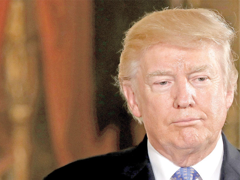 الرئيس الأميركي دونالد ترامب