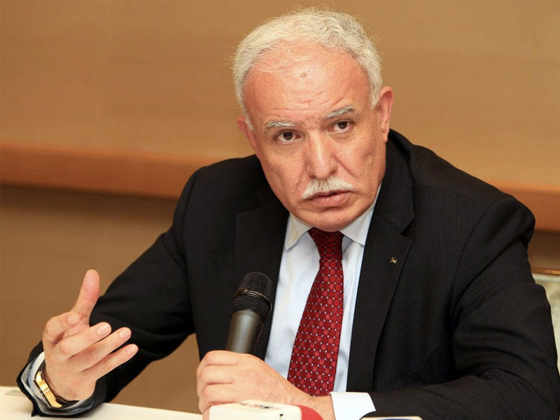 وزير الخارجية الفلسطيني رياض المالكي