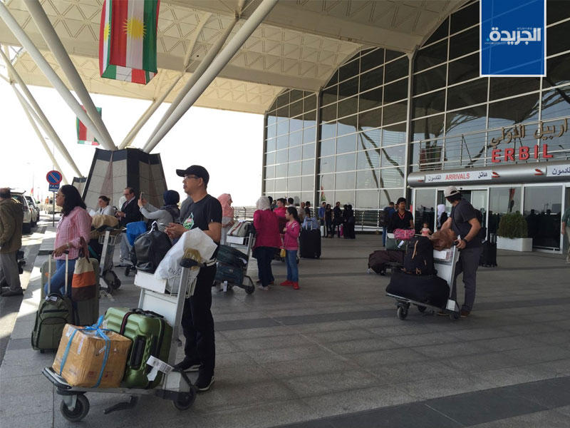  سلطات مطار أربيل الدولي تعلن عن تعليق كل الرحلات الدولية القادمة والمغادرة اعتبارا من مساء غد الجمعة 