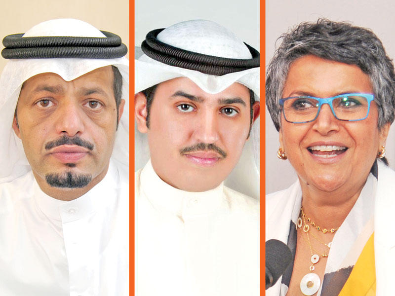 صفاء الهاشم - ناصر الدوسري - ماجد المطيري