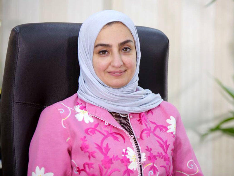  نائبة المدير العام لشؤون قطاع الموارد البشرية والمالية  في الهيئة العامة للقوى العاملة المهندسة خلود الشهاب