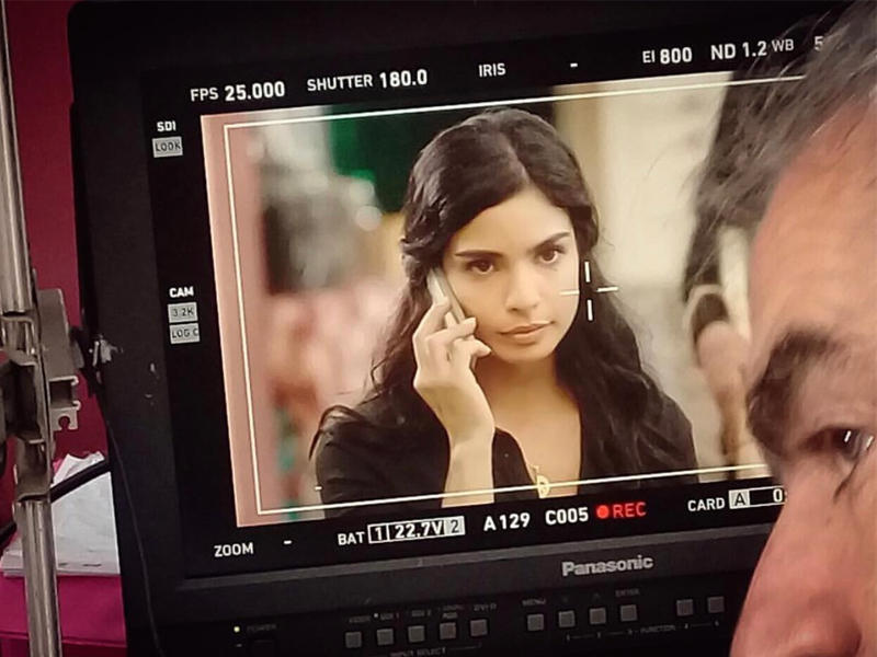 لقطة من تصوير المسلسل