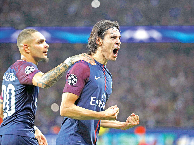 كافاني وكارزاوا  نجما سان جرمان