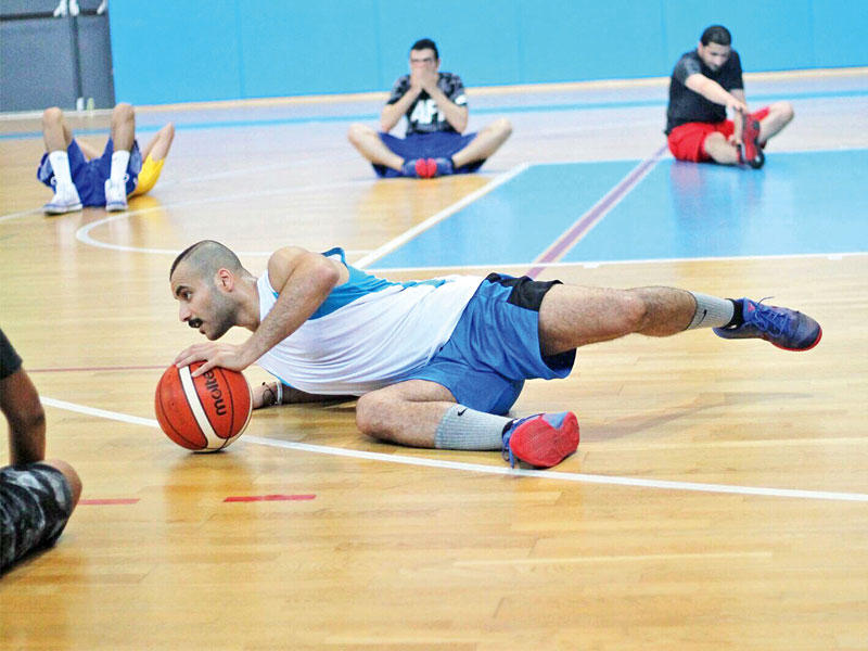 جانب من تدريبات الجهراء في أزمت التركية 