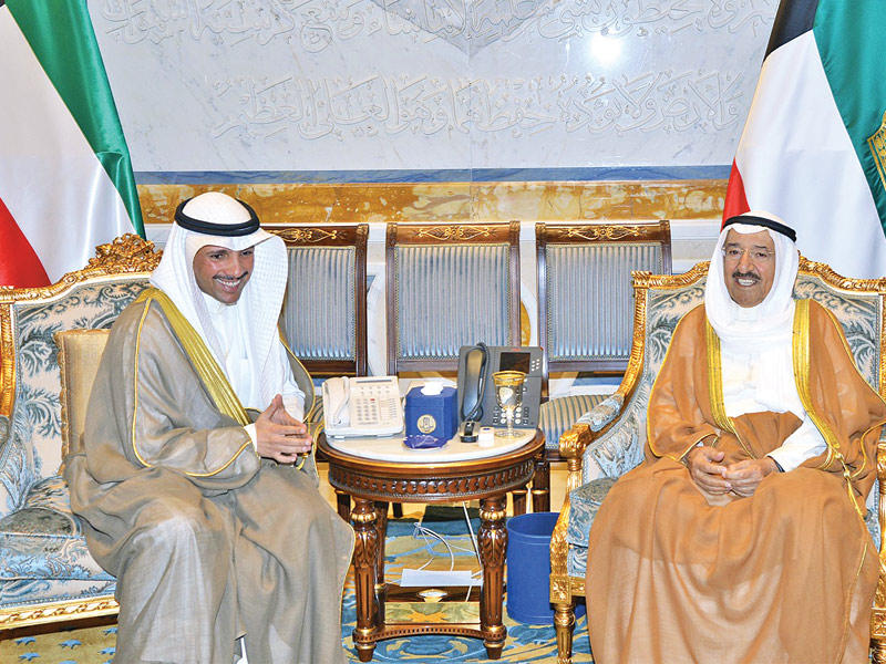 صاحب السمو مستقبلاً مرزوق الغانم