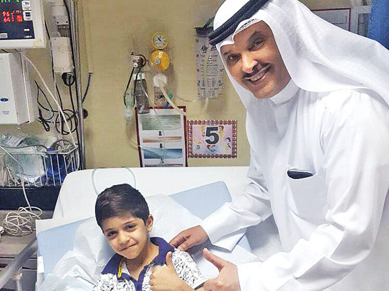 الحربي يطمئن على سير العمل بمستشفى الصباح - جريدة الجريدة الكويتية