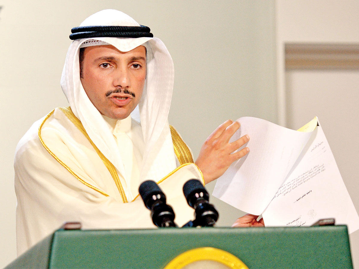  رئيس مجلس الأمة مرزوق الغانم