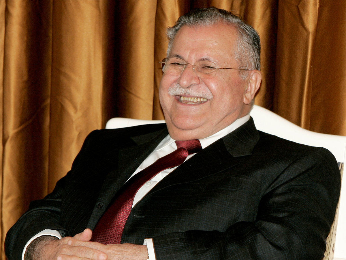 الطالباني في عام 2007