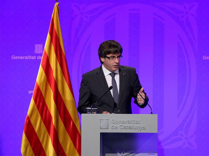 رئيس كتالونيا كارلس بوغديمون