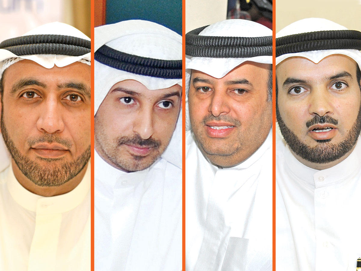 حمدان العازمي - مبارك الحجرف - عبدالوهاب البابطين - محمد الدلال