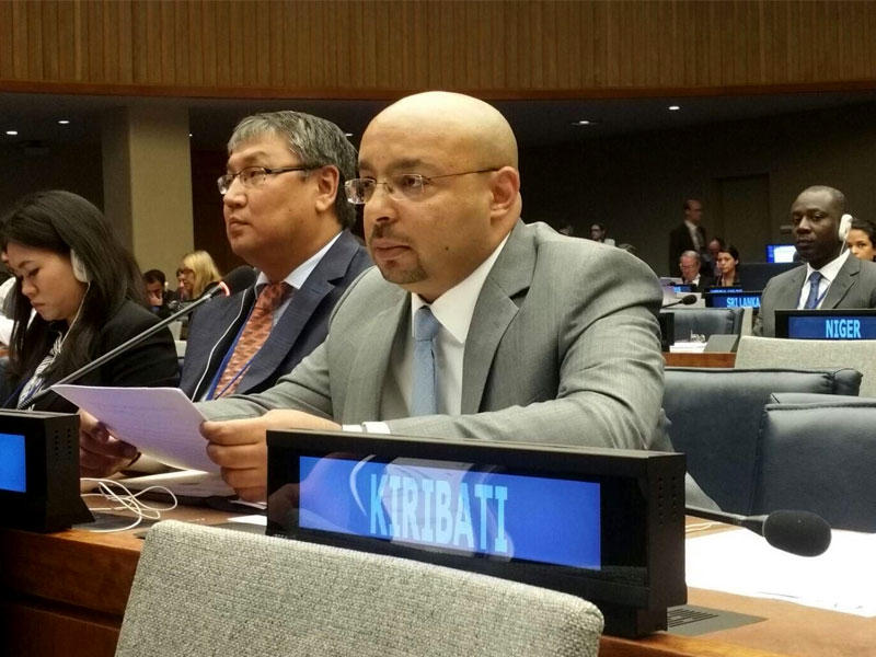 مستشار وفد دولة الكويت الدائم لدى الأمم المتحدة طلال سليمان الفصام