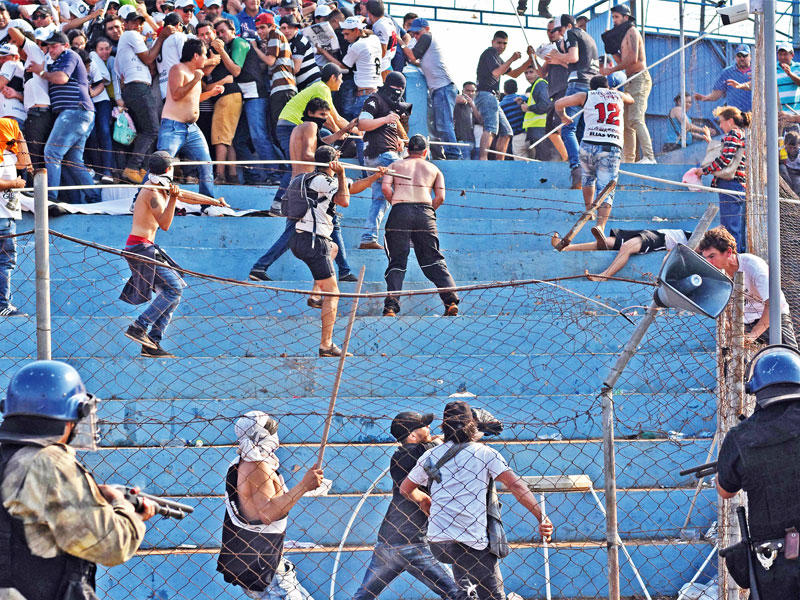 جانب من المشاجرة الدامية