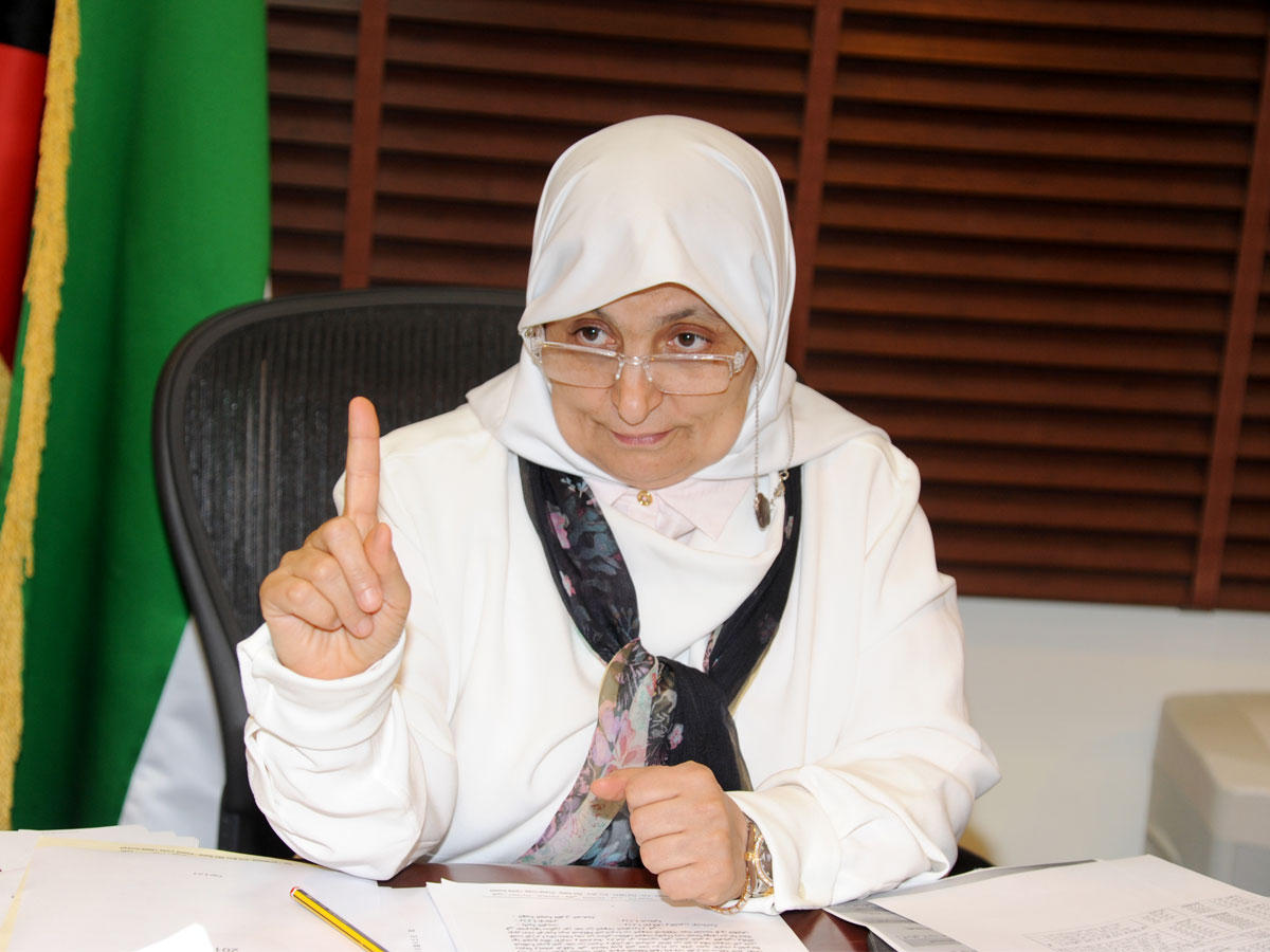 وزيرة الشؤون الاجتماعية والعمل وزيرة الدولة للشؤون الاقتصادية هند الصبيح 