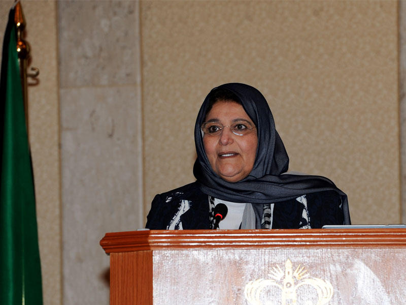  الرئيسة العليا للجنة التنظيمية للمؤتمر عضو مجلس إدارة مؤسسة الكويت للتقدم العلمي د. فايزة الخرافي