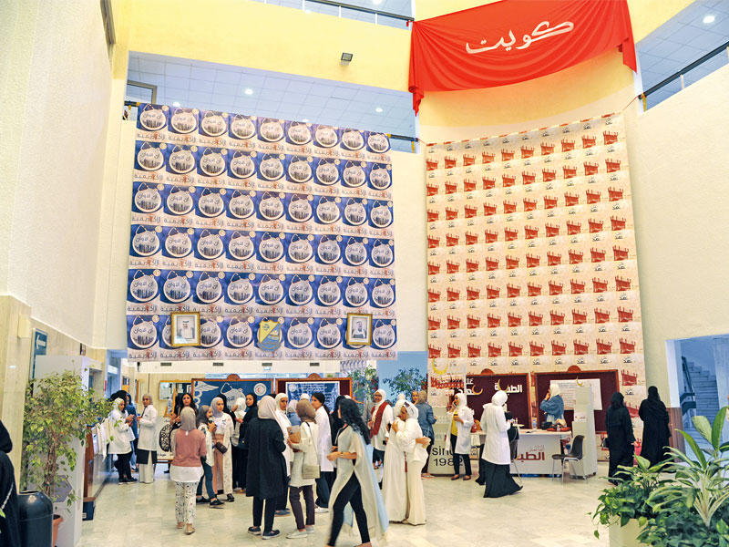 جانب من الأجواء الانتخابية        (تصوير عوض التعمري)