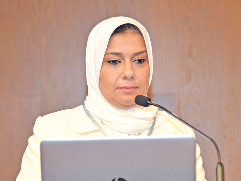 كبيرة المدققين ورئيسة فريق الحوكمة في ديوان المحاسبة أماني المباركي