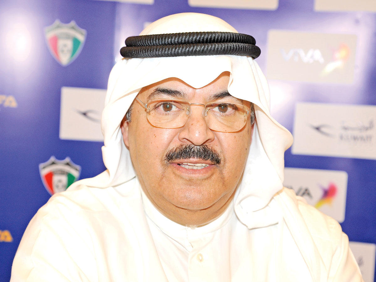  رئيس اللجنة الانتقالية المؤقتة المكلفة إدارة شؤون اتحاد الكرة إبراهيم الشهاب