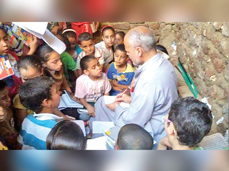 أحد كتاتيب تحفيظ القرآن