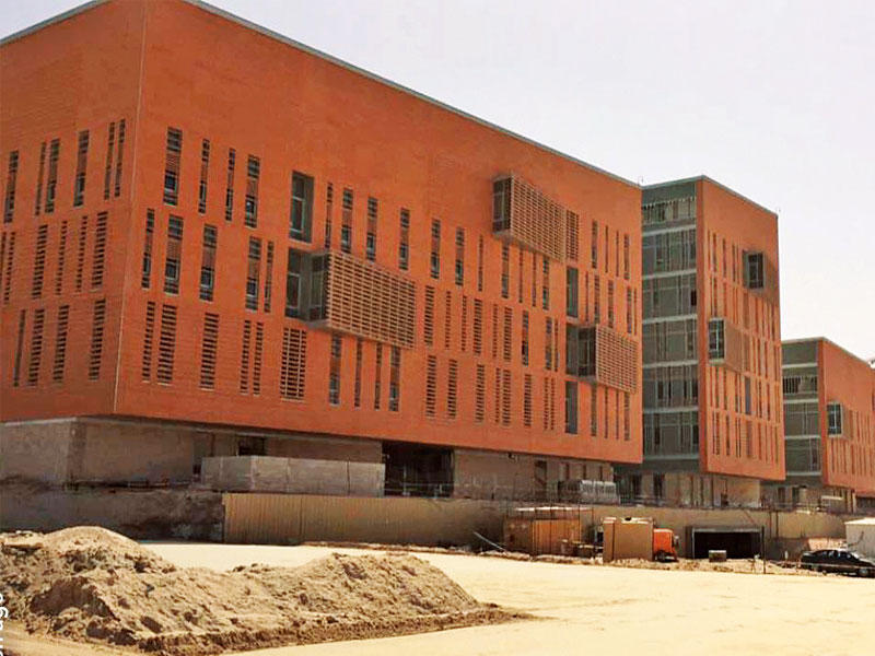 مبنى كلية الهندسة والبترول في مدينة  الشدادية