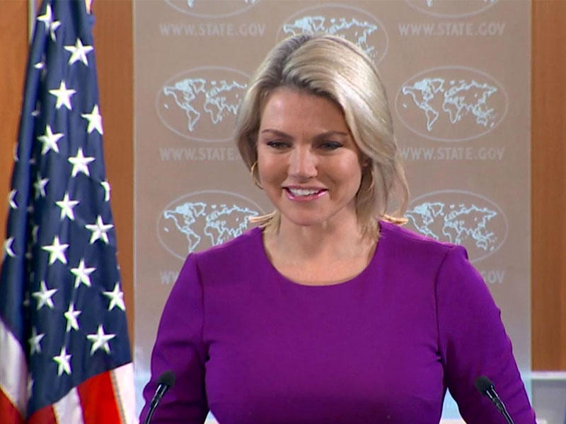  المتحدثة باسم وزارة الخارجية هيذر نويرت