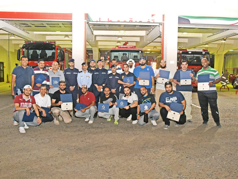 المشاركون في الدورة