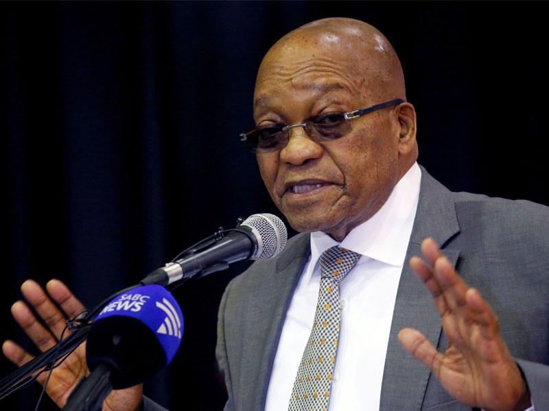 رئيس جنوب إفريقيا المحاصر جاكوب زوما