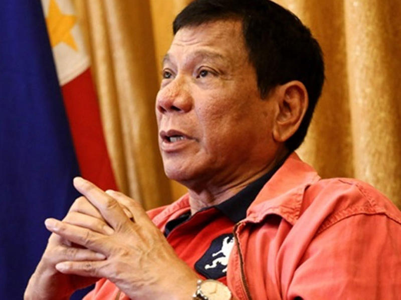 الرئيس الفلبيني رودريغو دوتيرتي