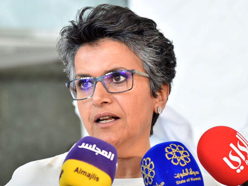 النائبة صفاء الهاشم