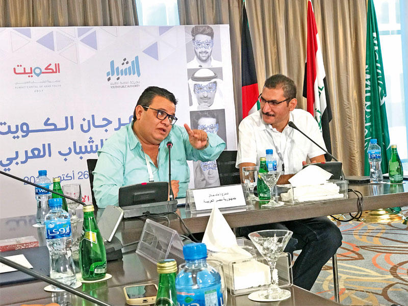 خالد جلال وشريف صالح