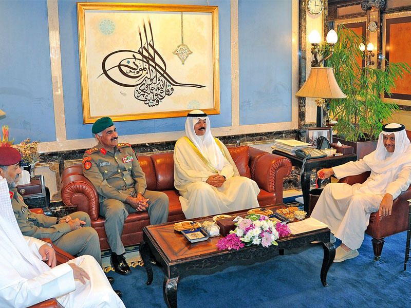 المبارك مستقبلاً الخالد والخضر والنواف أمس