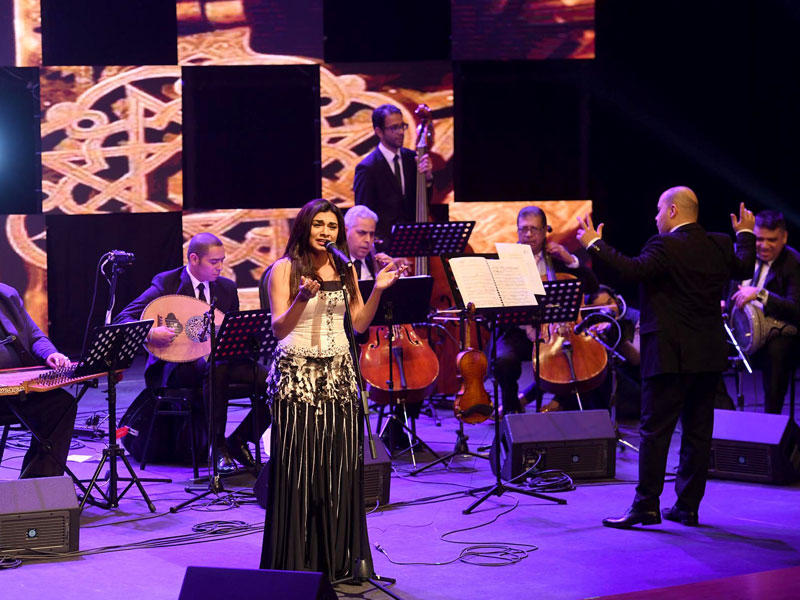 فرقة ليالي زمان في مهرجان القرين 2017