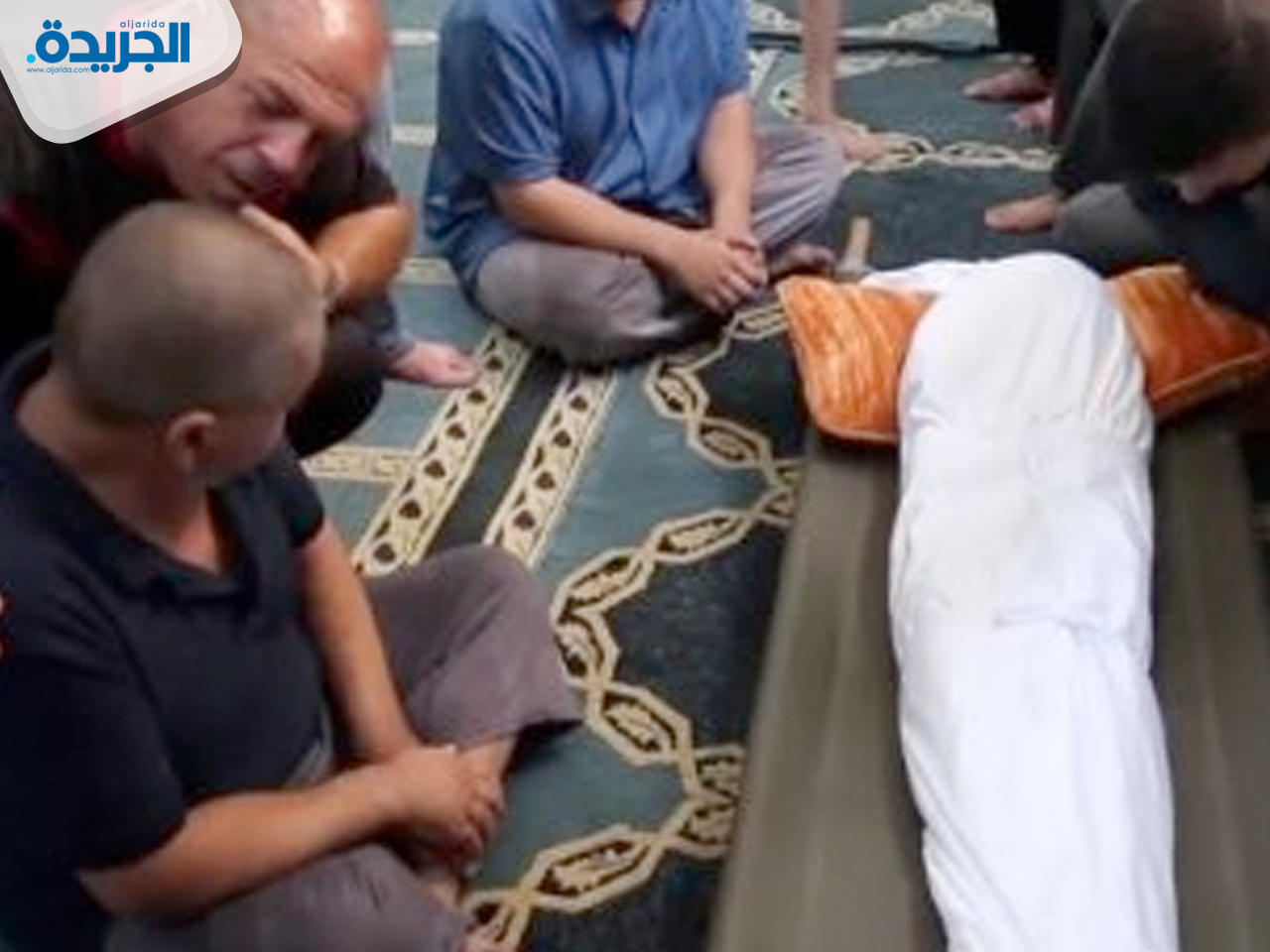 تشييع جثمان الطفل السوري