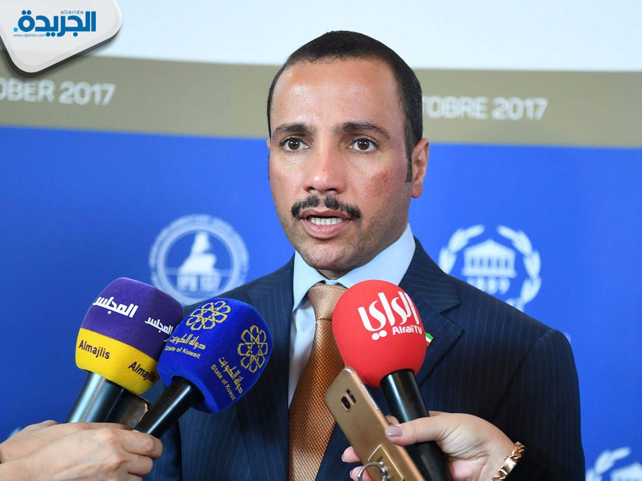 الغانم في تصريح للصحافيين