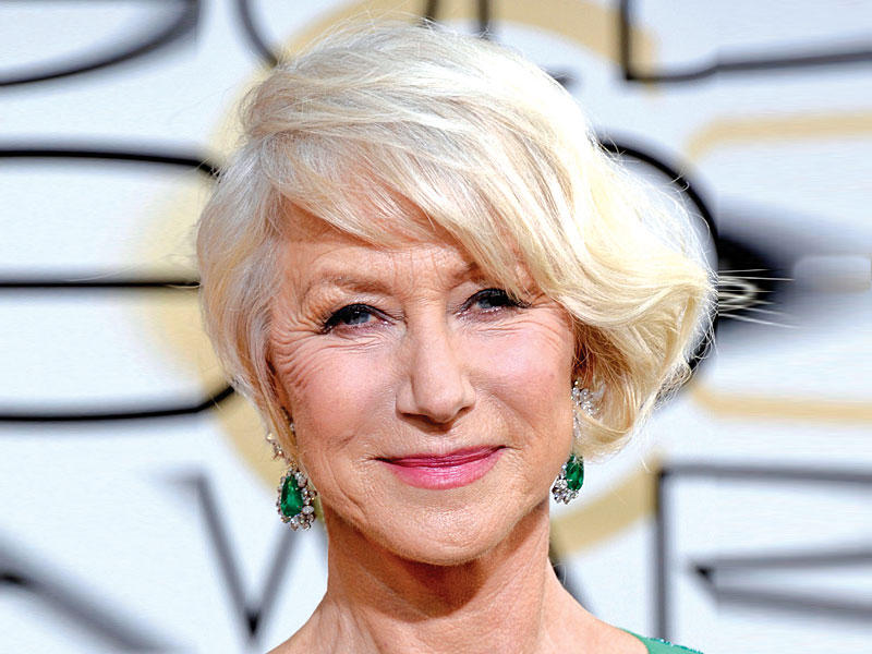 الممثلة البريطانية هيلين ميرين