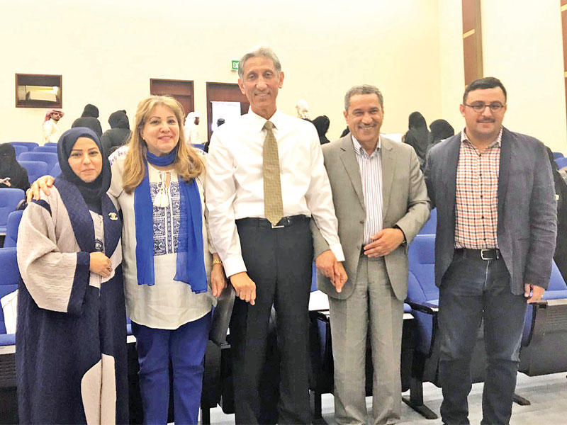 الرفاعي يتوسط المغربي والخميري والعثمان والعنزي