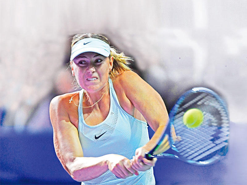 الروسية ماريا شارابوفا