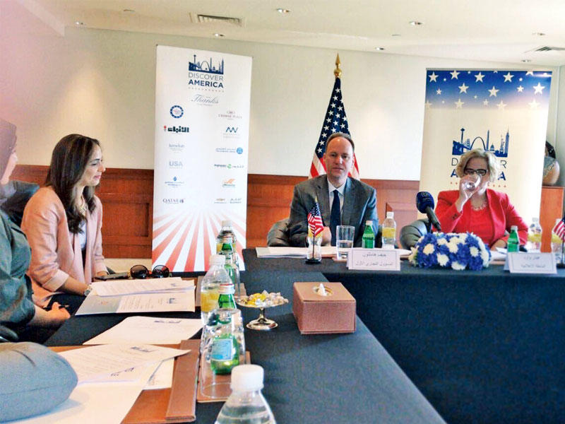 هاملتون خلال المؤتمر الصحافي أمس