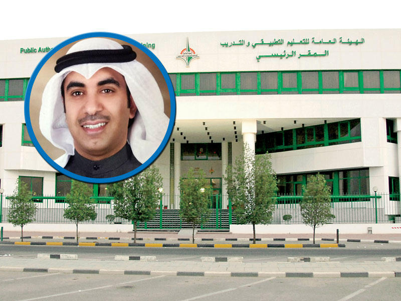 الأستاذ في كلية الدراسات التجارية، د. فارس المطيري