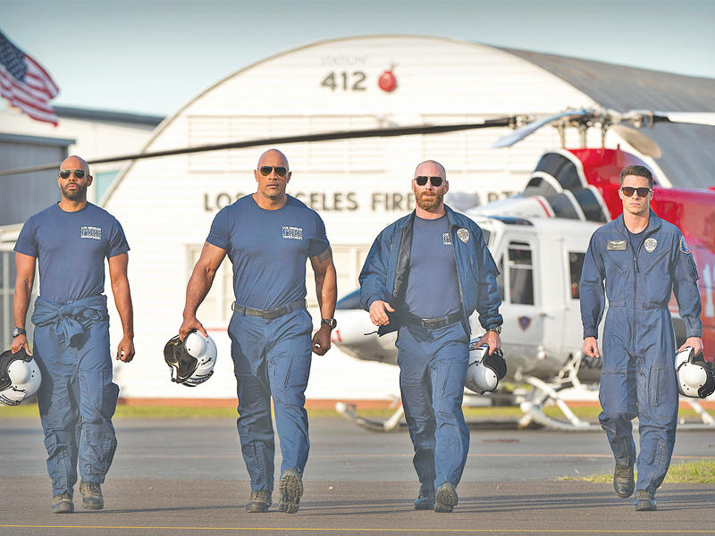 جونسون في لقطة من الفيلم