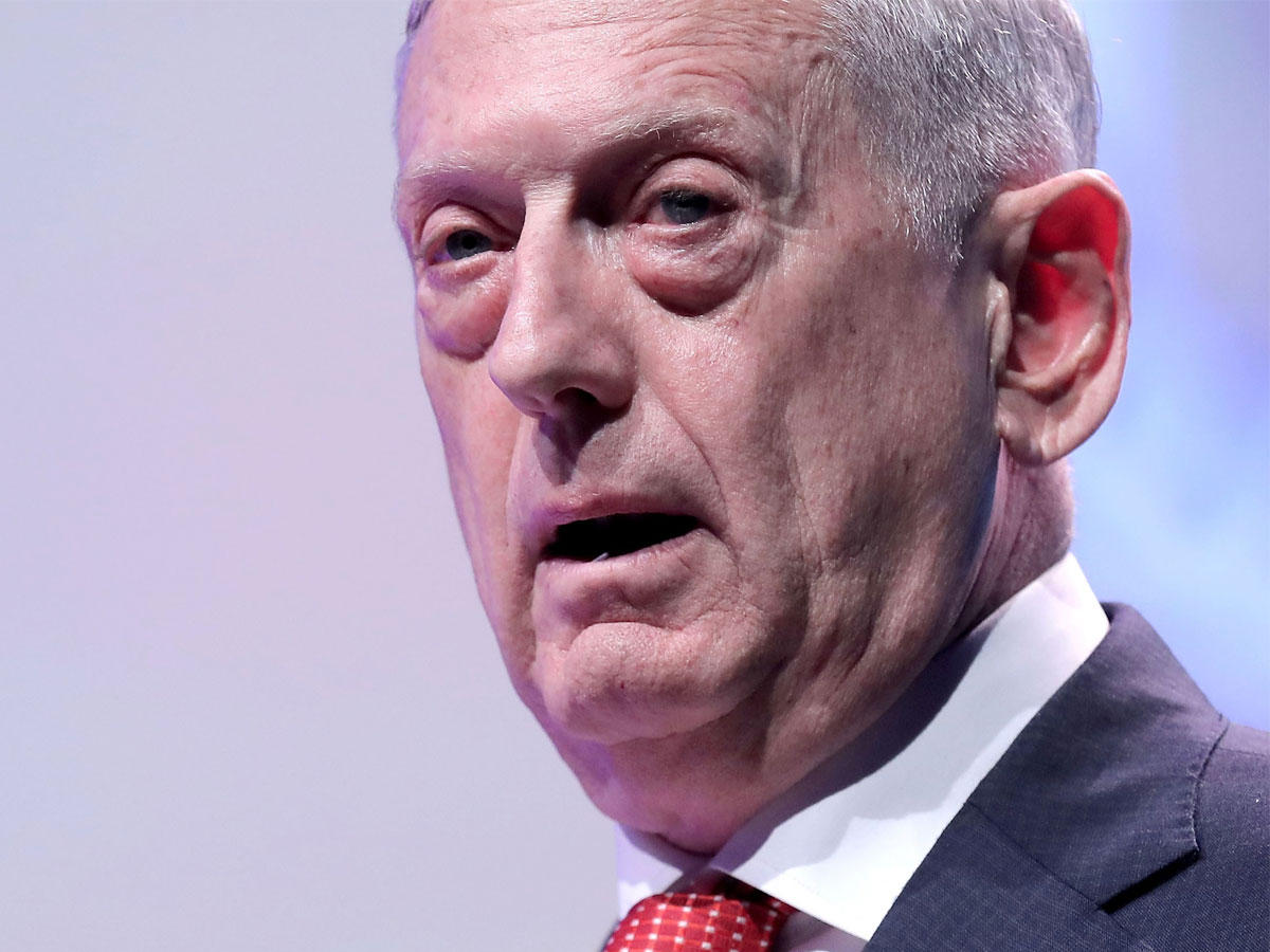  وزير الدفاع الأميركي جيم ماتيس