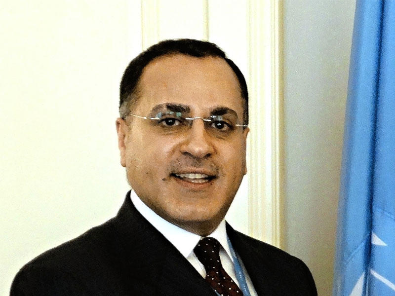 مندوب الكويت الدائم لدى الأمم المتحدة والمنظمات الدولية في جنيف السفير جمال الغنيم