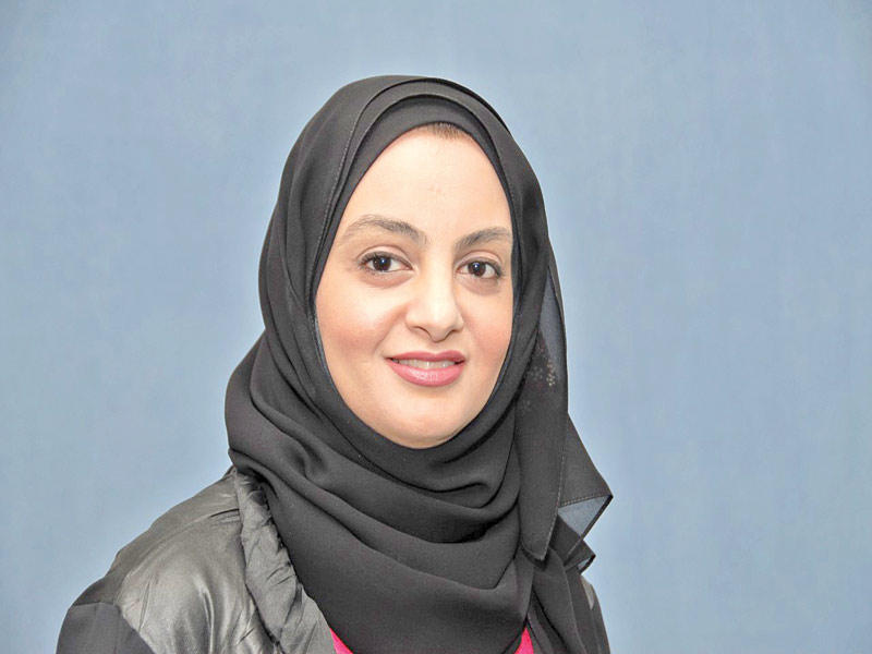 رئيسة فريق النظر في المصروفات على حساب العهد للحساب الختامي للوزارات والجهات الحكومية للسنة المالية 2016/2017 في ديوان المحاسبة سوسن المضف