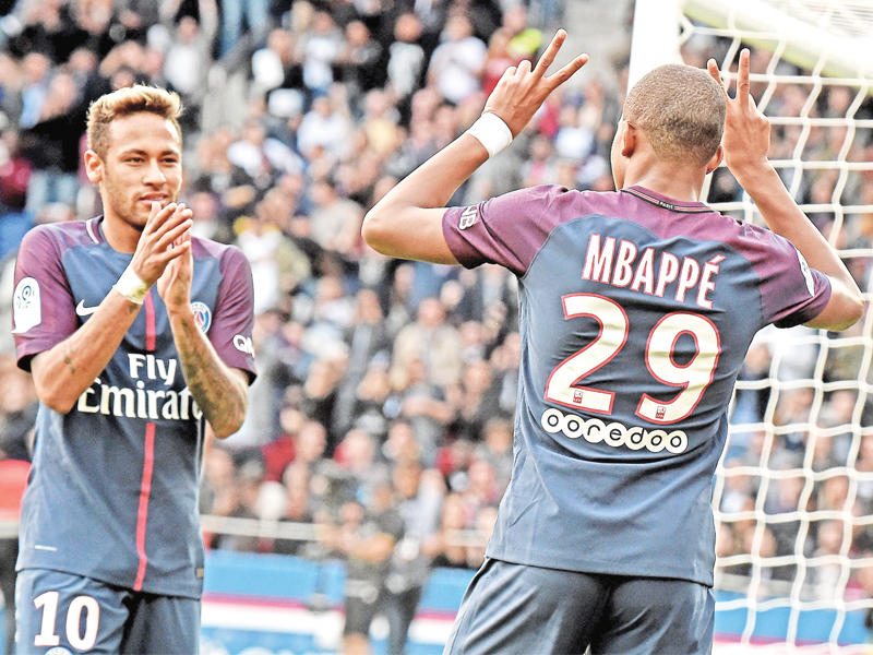 مبابي ونيمار