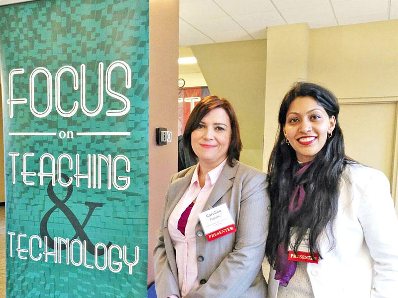 مشاركتان في المؤتمر