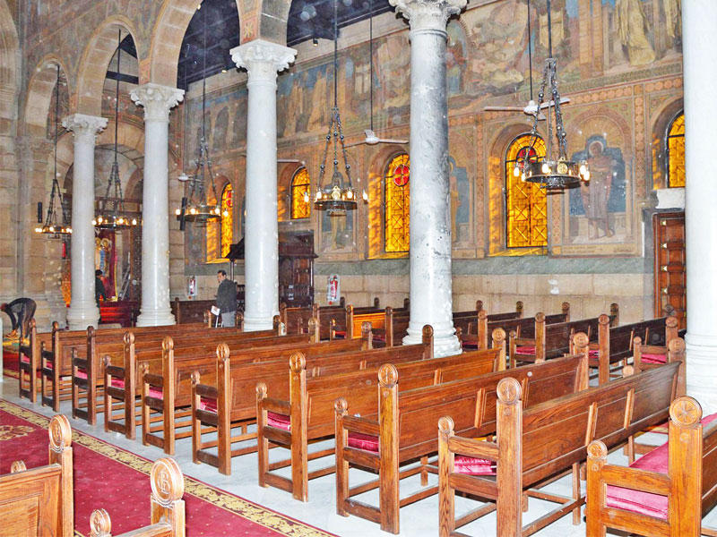 إحدى كنائس مصر