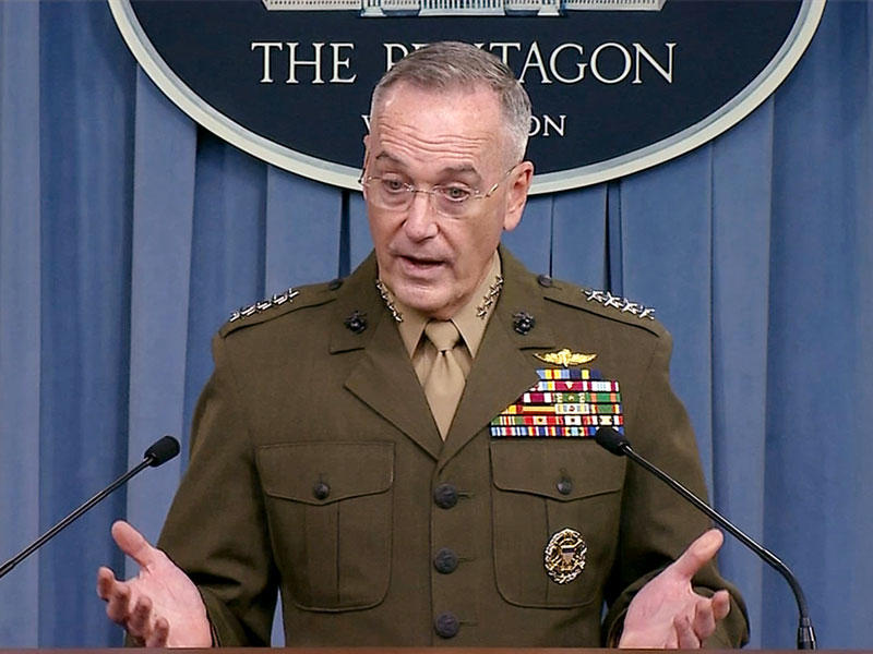 رئيس أركان الجيوش الأميركية الجنرال جوزف دانفورد