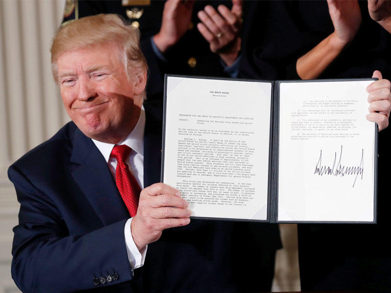 الرئيس الأميركي دونالد ترامب