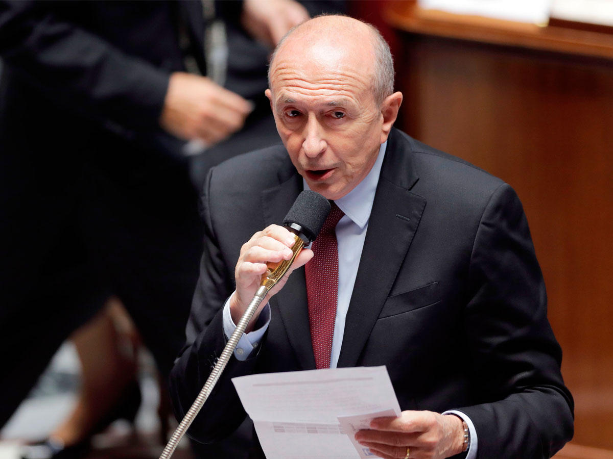  وزير الداخلية الفرنسي جيرار كولومب