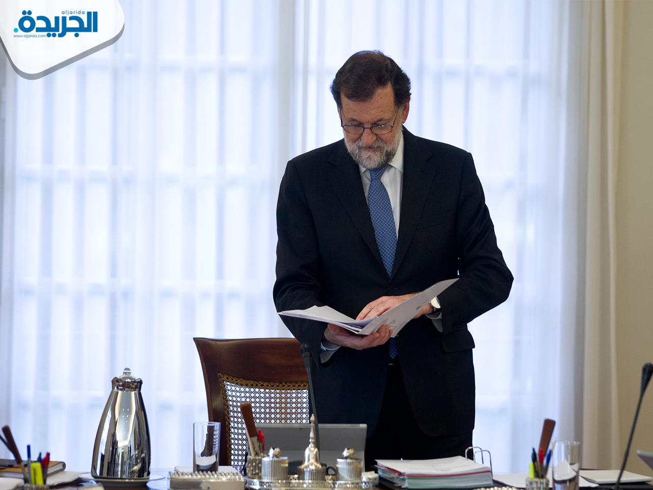 رئيس الوزراء الاسباني ماريانو راخوي